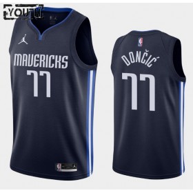 Camiseta Niños NBA Dallas Mavericks Luka Dončić 77 2020-21 Jordan Brand Statement Edition Swingman